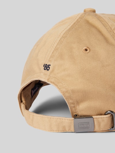 Tommy Hilfiger Basecap mit Label-Stitching Sand 3