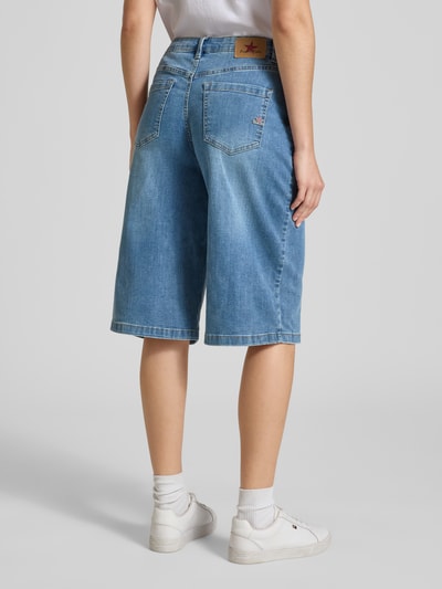 Buena Vista Bermudas mit Eingrifftaschen Jeansblau 5