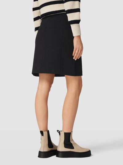 Christian Berg Woman Minirock mit Zierknöpfen Schwarz 5