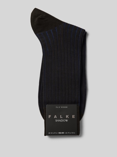 Falke Sokken van puur katoen, model 'Shadow' Middenbruin - 3