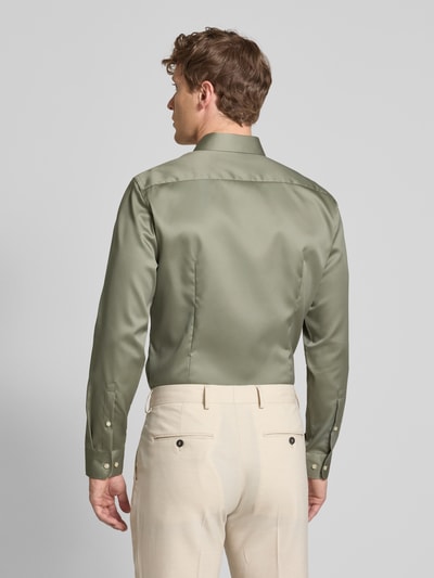 Jake*s Slim Fit Business-Hemd mit Kentkragen Mittelgrau 5
