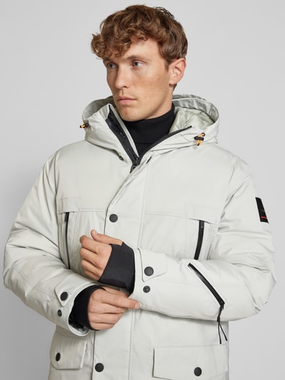 FIRE + ICE Parka met klepzakken, model 'JESPER' Lichtgrijs - 3