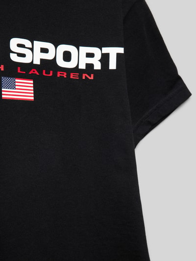 Polo Sport T-shirt met Zwart - 2