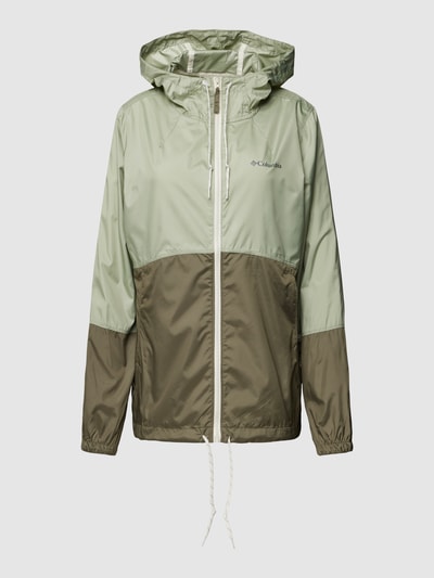 COLUMBIA Windbreaker met labeldetails, model 'FLASH' Rietgroen - 2