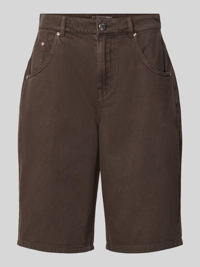 ONLY Regular Fit Jeansshorts aus reiner Baumwolle Modell 'MATE-SILLA' Schoko 1