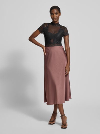 GUIDO MARIA KRETSCHMER WOMAN Slim Fit Body mit Spitzenbesatz Modell 'Rosalia' Black 1