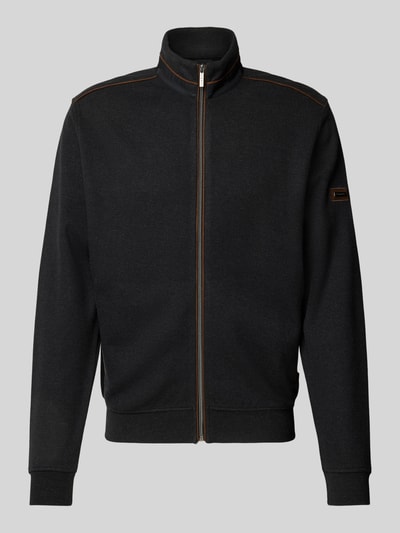 bugatti Sweatjacke mit Stehkragen Dunkelgrau 2