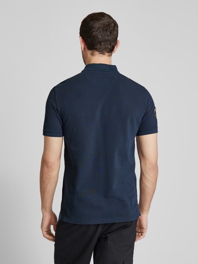 camel active Poloshirt mit Label-Stitching Marine 5