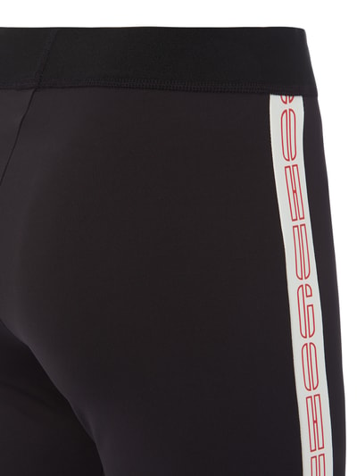 HUGO Sportleggings mit Logo-Streifen Modell 'Narly' Black 3