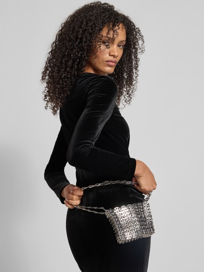 Rabanne Shoulder Bag in Ketten-Optik Silber 1