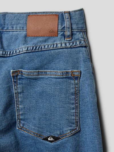 Quiksilver Jeans met labelpatch, model 'BIZON' Blauw - 2