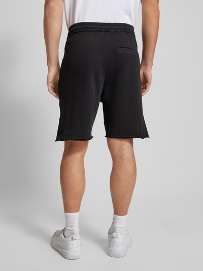 HUGO Shorts mit Ziersteinbesatz Modell 'Dlake' Black 5