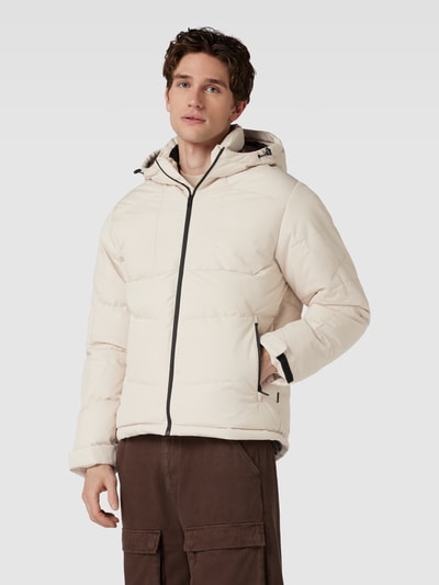 Jack & Jones Gewatteerd jack in two-tone-stijl, model 'COOTIS' Offwhite - 4