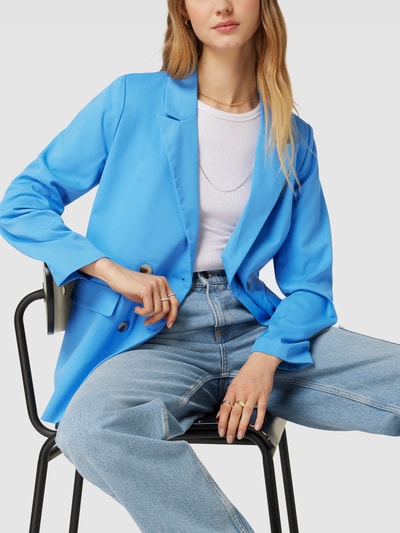 Pieces Blazer mit Reverskragen Bleu 3