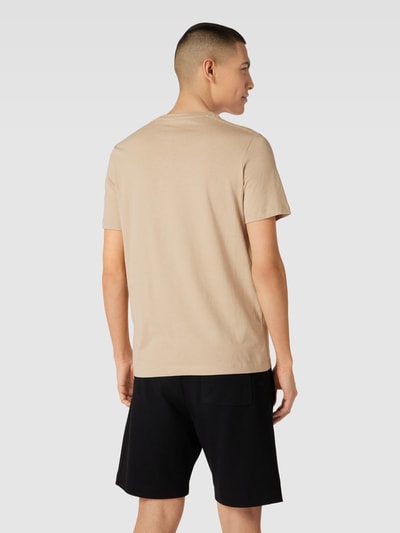 s.Oliver RED LABEL T-Shirt mit Label-Print Modell 'Logo' Camel 5