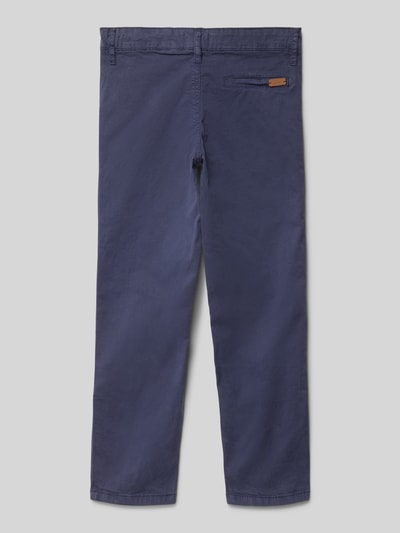 Blue Seven Regular Fit Chino mit Gürtelschlaufen Marine 3