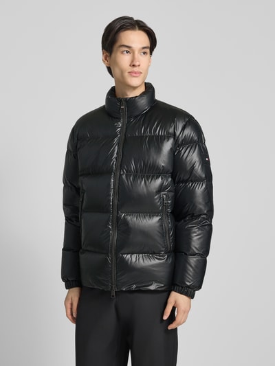Tommy Hilfiger Regular fit donsjack met doorgestikte naden Zwart - 4
