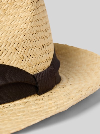 Müller Headwear Strohoed met hoedband, model 'Panama' Beige - 2