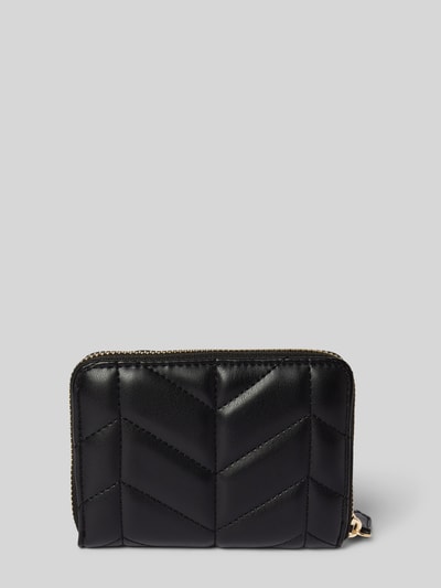 VALENTINO BAGS Portemonnaie mit Label-Applikation Modell 'PETAL' Black 2