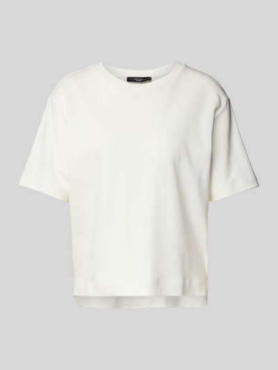Weekend Max Mara T-Shirt mit verlängertem Rückenteil Modell 'MULTID' Weiss 2