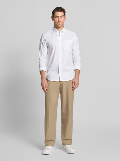 Jack & Jones Premium Vrijetijdsoverhemd met knoopsluiting Wit - 1