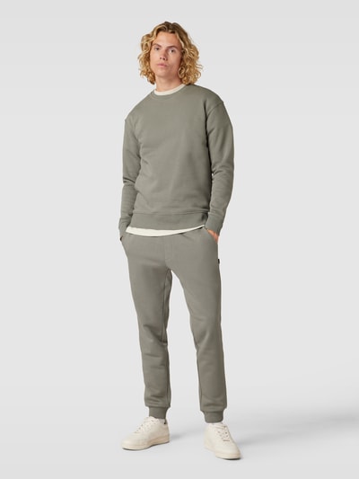 Jack & Jones Bluza z okrągłym dekoltem model ‘ESTAR’ Jasnoszary 1