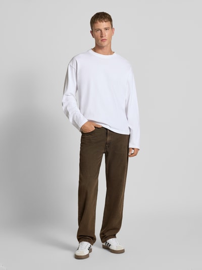 Levi's® Loose Straight Fit Jeans mit Eingrifftaschen Modell '565' Dunkelbraun 1