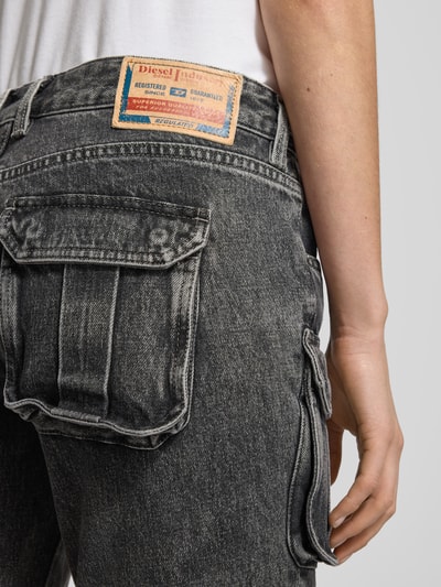 Diesel Cargohose in Denim-Optik Mittelgrau 3