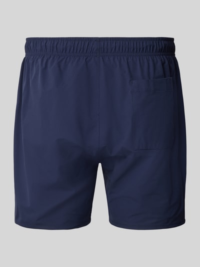 BOSS Zwembroek met mesh-inzet Donkerblauw - 3