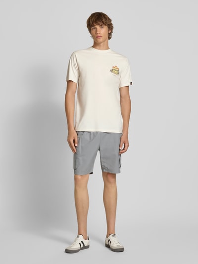 Ellesse T-Shirt mit Motiv-Print Modell 'PIAZZO' Offwhite 1