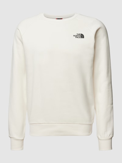 The North Face Sweatshirt mit Label-Print Modell 'RAGLAN' Beige 2