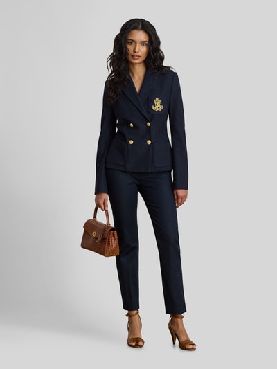 Lauren Ralph Lauren Regular Fit Chino aus Baumwoll-Mix Modell 'ABRIANNA' Marine 1