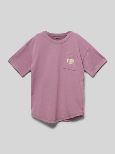 Levi’s® Kids T-Shirt mit Label-Patch Mauve 1