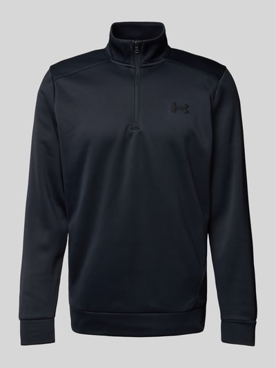 Under Armour Sweatshirt mit Troyer-Kragen Black 2