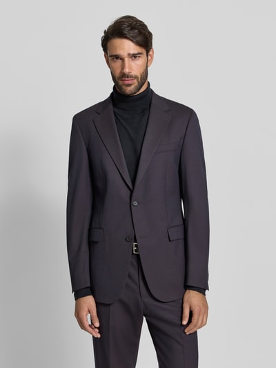 Strellson Marynarka do garnituru o kroju slim fit z dodatkiem wełny model ‘ALZER 3’ Śliwkowy 4