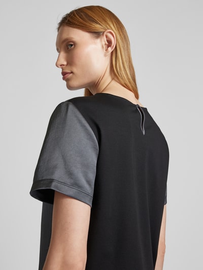 Weekend Max Mara T-Shirt mit Rundhalsausschnitt Modell 'AMBURGO' Black 3