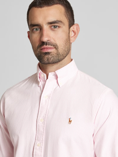 Polo Ralph Lauren Regular Fit Freizeithemd mit Button-Down-Kragen Rose 3