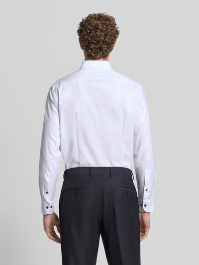 OLYMP Modern Fit Businesshemd aus reiner Baumwolle Weiss 5