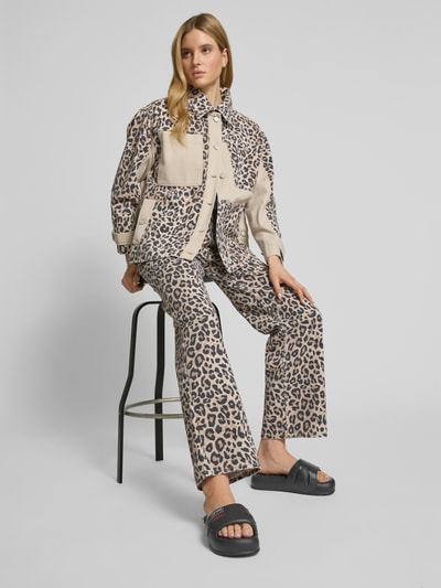 Kenzo Slides mit Label-Print Black 1