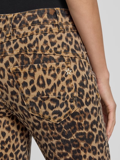 miss goodlife Slim Fit Jeans mit Knopfleiste Beige 3