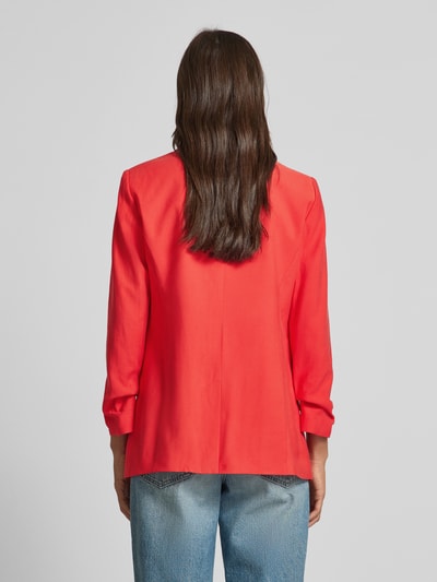 s.Oliver RED LABEL Regular fit blazer met geplooid detail op de mouw Rood - 5