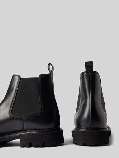 BOSS Chelsea Boots aus Leder mit Zugschlaufe Modell 'Julyo' Black 2