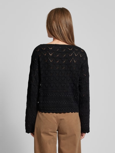 Vero Moda Gebreide pullover met lange mouwen van Vero Moda  Zwart - 5