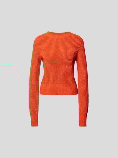 Helmut Lang Pullover mit Rundhalsausschnitt Orange 2