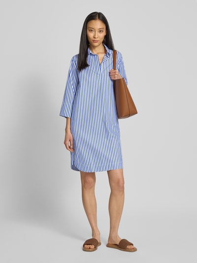 0039 Italy Knielanges Kleid mit 3/4-Ärmel Modell 'DERRY' Royal 1