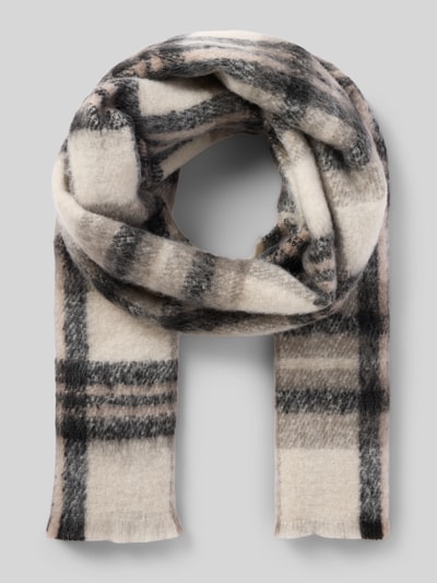 Codello Schal mit Ausfransungen Black 1