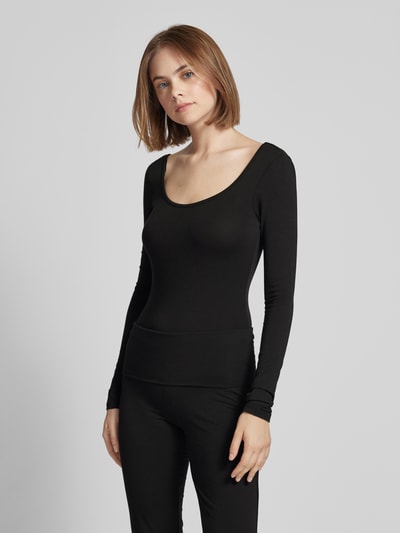 Gina Tricot Longsleeve mit tiefem Rückenausschnitt Black 4