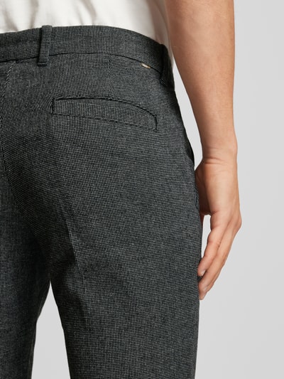 Jack & Jones Slim fit chino met persplooien, model 'MARCO' Antraciet gemêleerd - 3