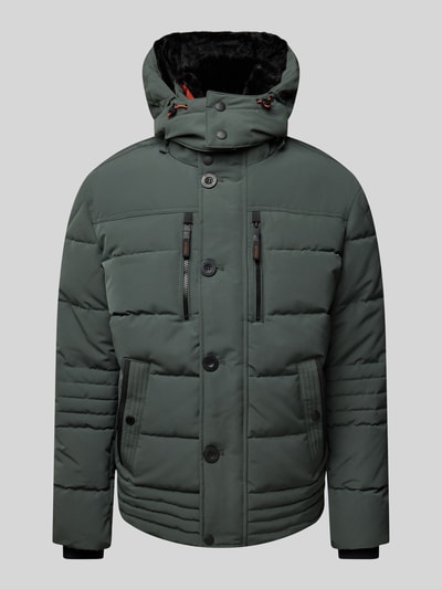 MCNEAL Steppjacke mit Kapuze Oliv 2