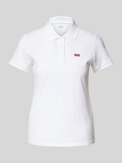 Levi's® 300 Poloshirt met labelpatch Wit - 2